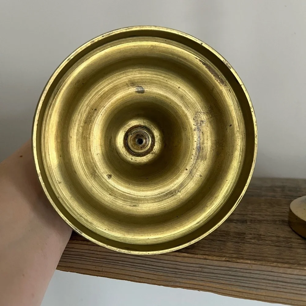 Set 2 Brass Candlesticks
